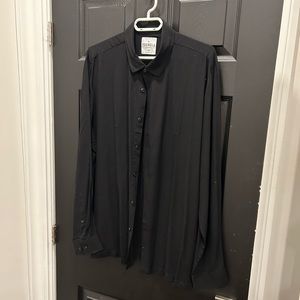 Young LA Black XL dress shirt